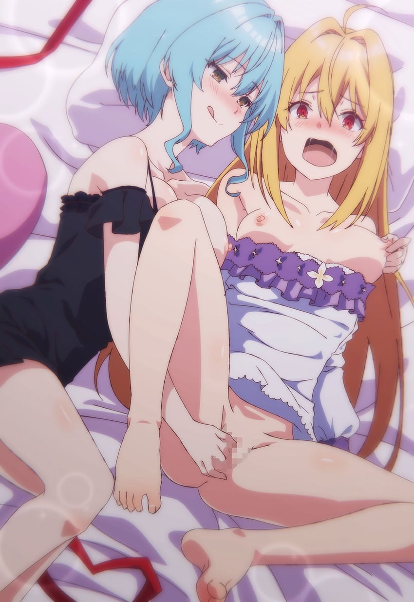 terakomari gandezblood and villhaze (hikikomari kyuuketsuki no monmon) drawn by zuharu