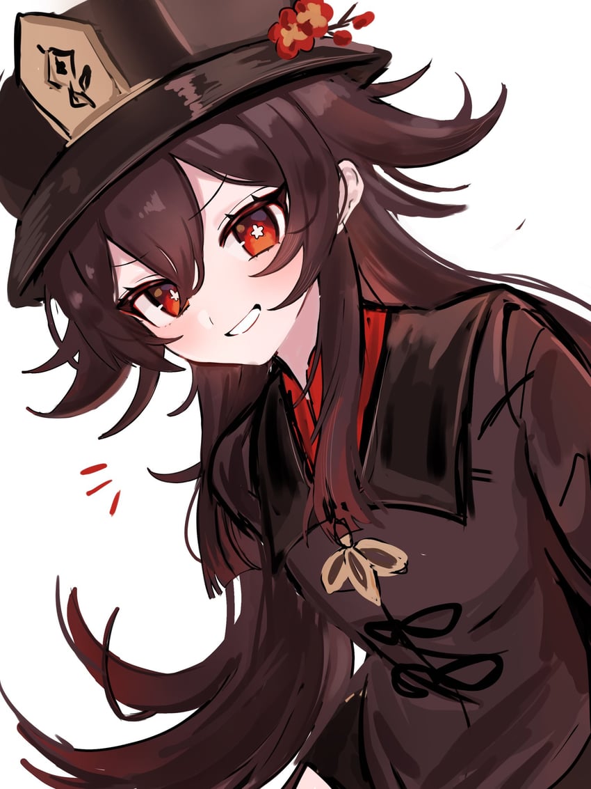 hu tao (genshin impact) drawn by neri_ane_(h_si11)