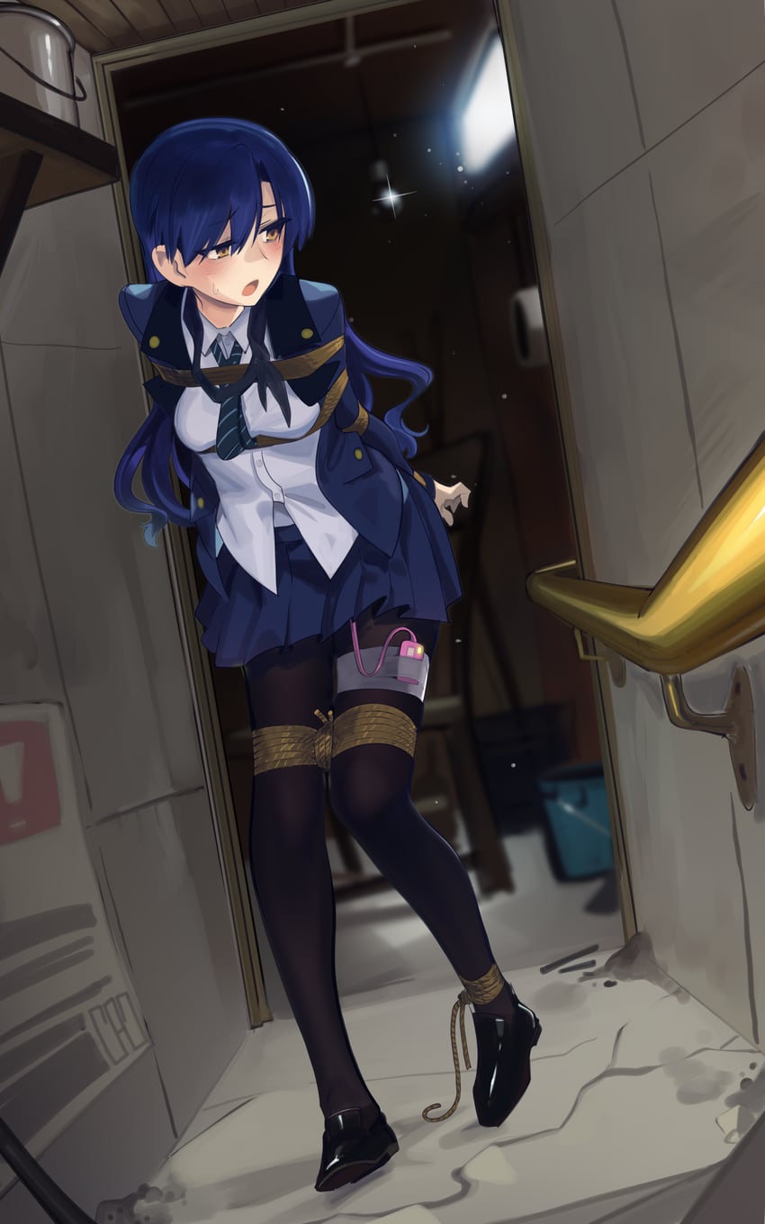 kisaragi chihaya (idolmaster) drawn by cad_(caddo)