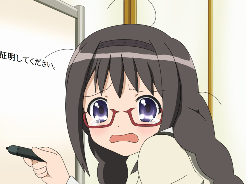 akemi homura (mahou shoujo madoka magica and 1 more) drawn by shirosato