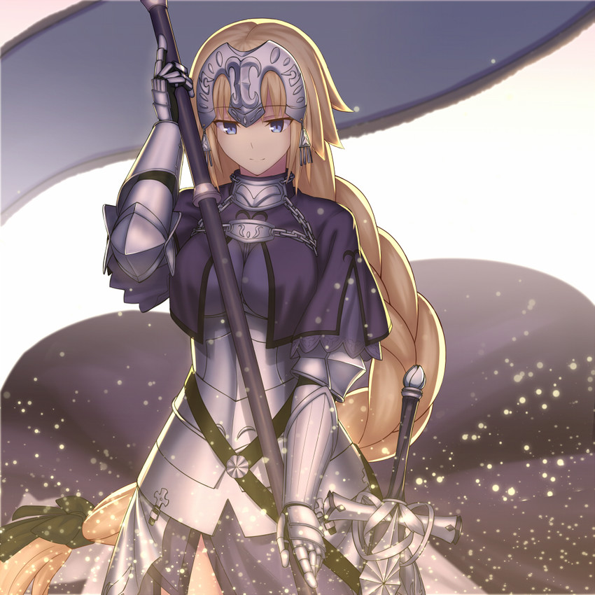 jeanne d'arc (fate and 1 more) drawn by kotera_ryou