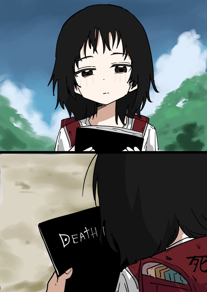 kuze shizuka (death note and 1 more) drawn by tenten_(chan4545)