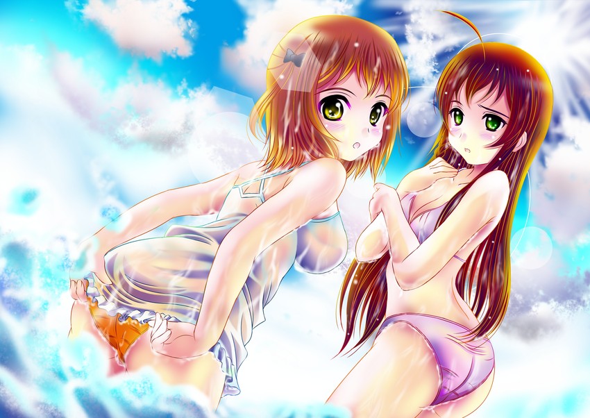 sasaki chiho and yusa emi (hataraku maou-sama!) drawn by aka_kitsune