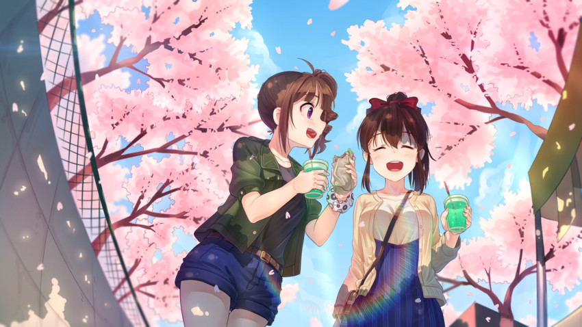 yokoyama nao and satake minako (idolmaster and 1 more) drawn by kamille_(vcx68)