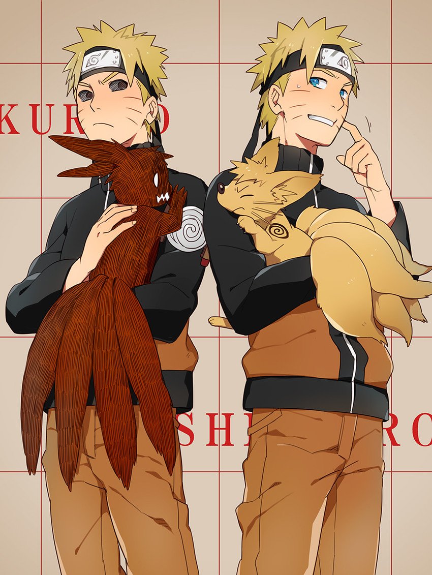 uzumaki naruto (naruto and 1 more) drawn by i_(kaiyou)