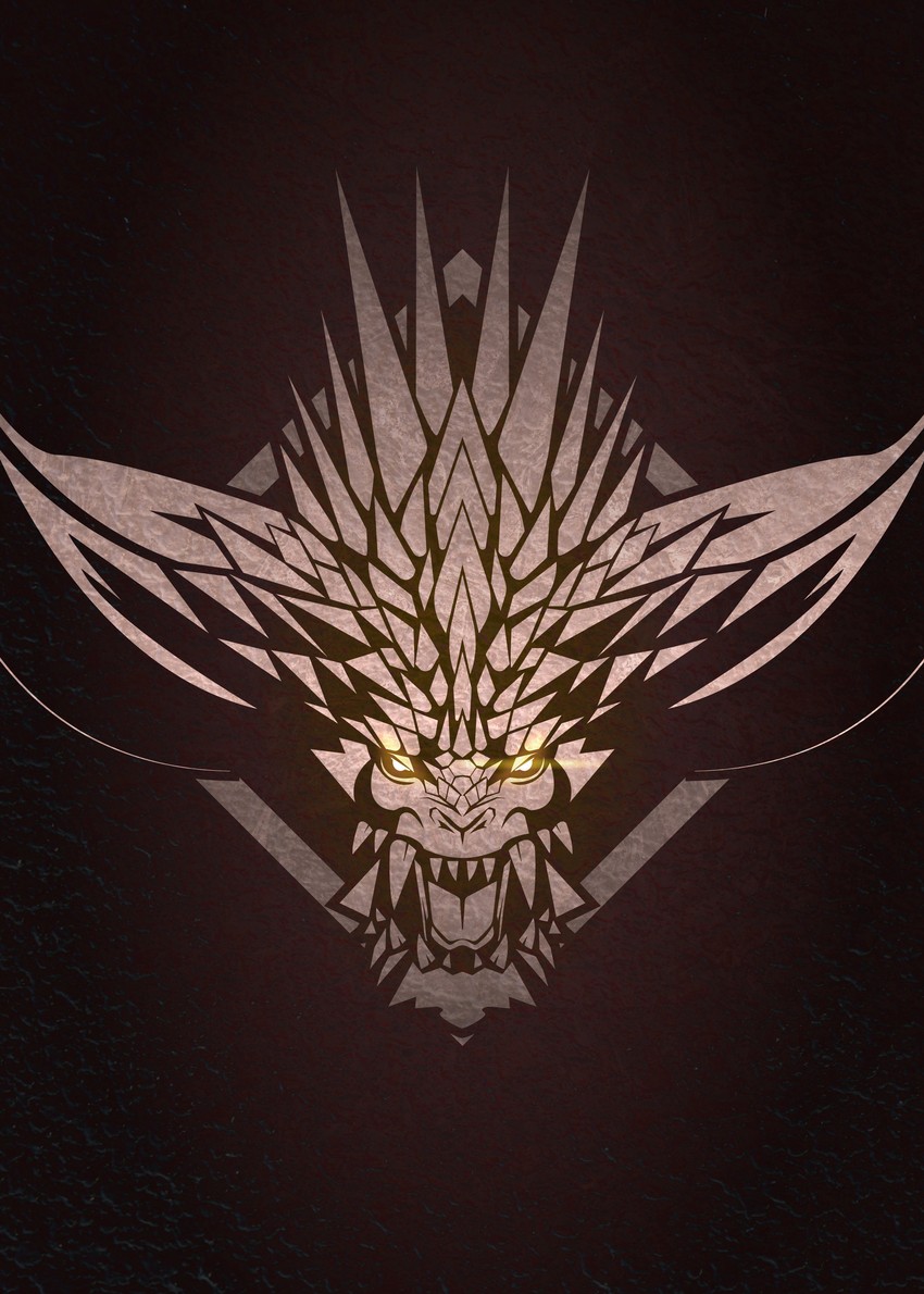nergigante (monster hunter and 3 more) drawn by tacuyanjun