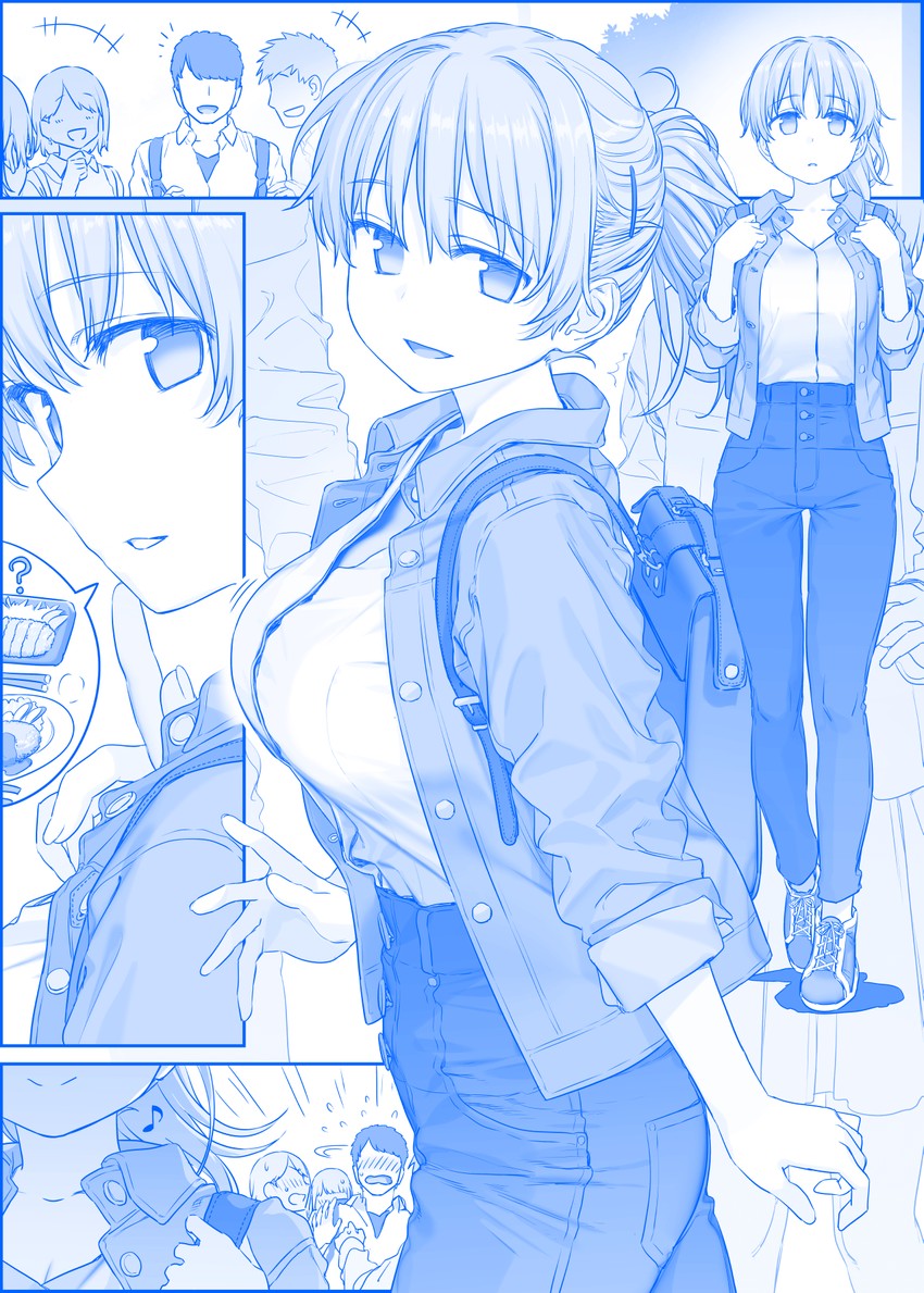 gimai-chan and gimai-chan's stepbrother (getsuyoubi no tawawa) drawn by himura_kiseki