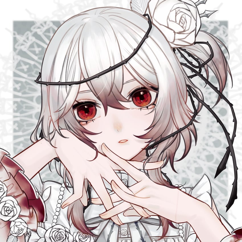 rosemi lovelock (nijisanji and 1 more) drawn by kechafu