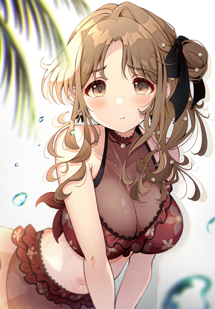ichikawa hinana (idolmaster and 1 more) drawn by umeume_(totoya)