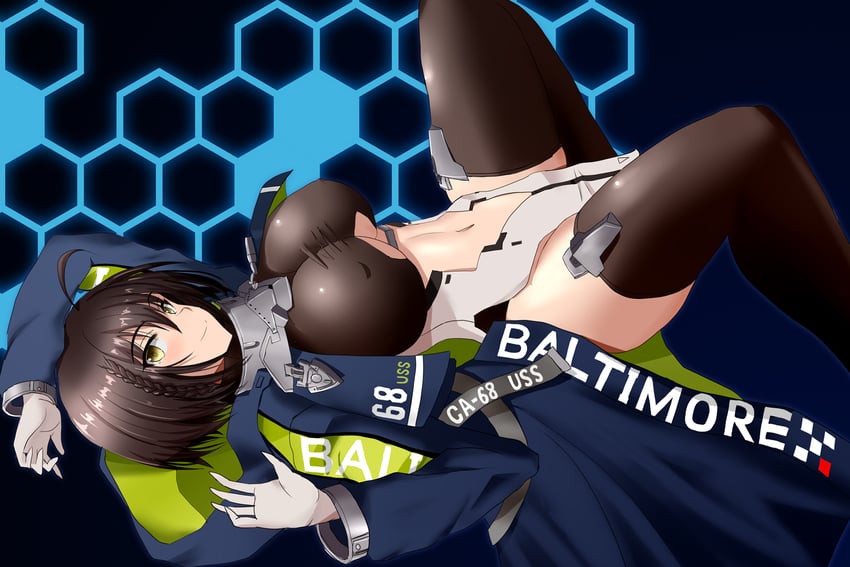 baltimore (azur lane) drawn by yuuk33