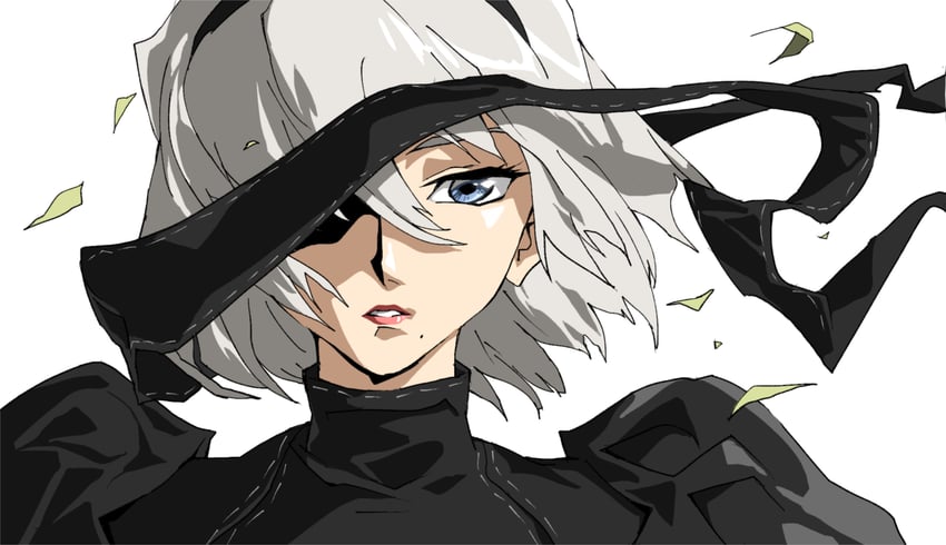 2b (nier and 1 more) drawn by shino_(2919)