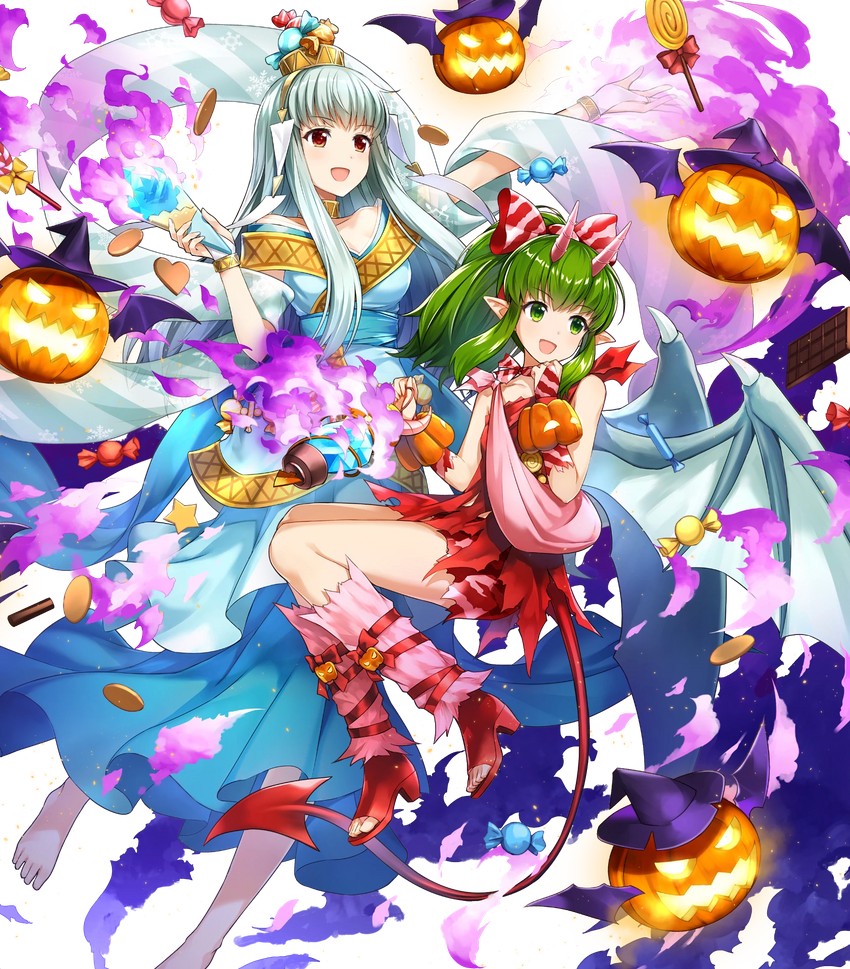 tiki and ninian (fire emblem and 3 more) drawn by amagai_tarou