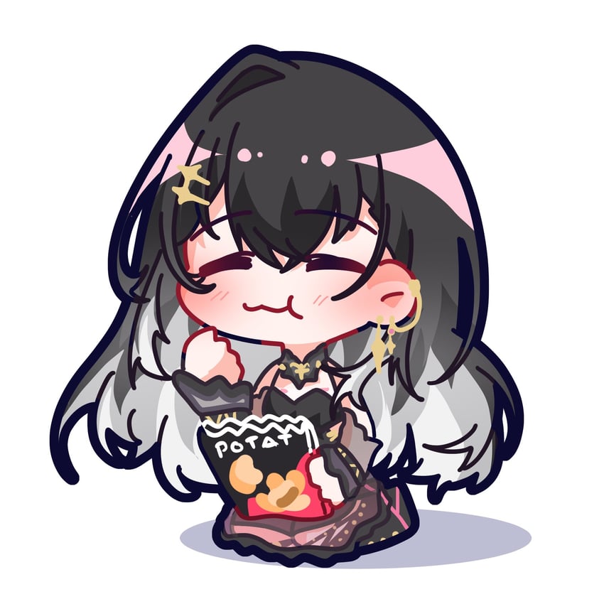 kuroha arya (vspo! and 1 more) drawn by patipafu
