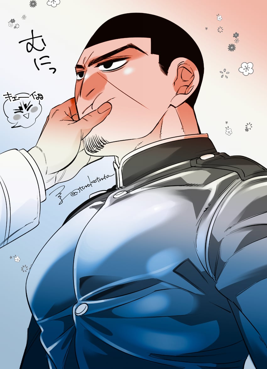 tsukishima hajime and koito otonoshin (golden kamuy) drawn by tsuruko_turuta