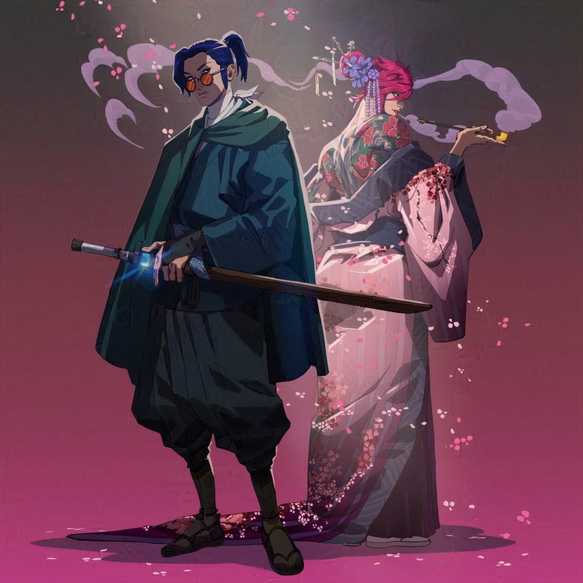 vi, caitlyn, arcane vi, arcane caitlyn, mizu, and 1 more (league of legends and 2 more) drawn by jessie_lam