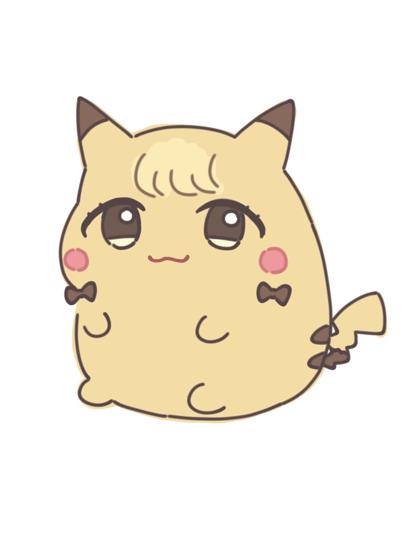 pikachu and fujita kotone (pokemon and 2 more) drawn by nagi_kai