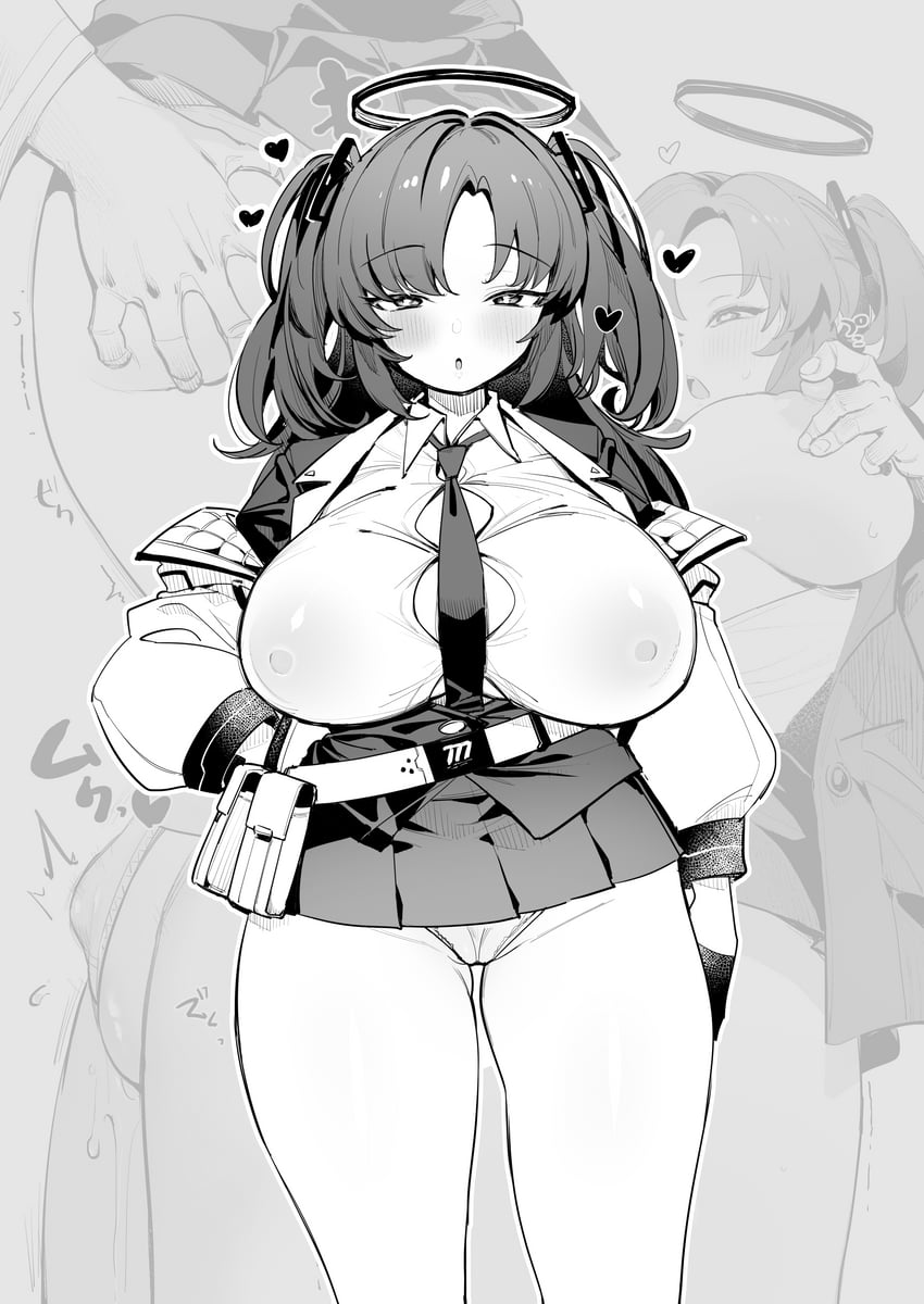 yuuka (blue archive) drawn by djheycha