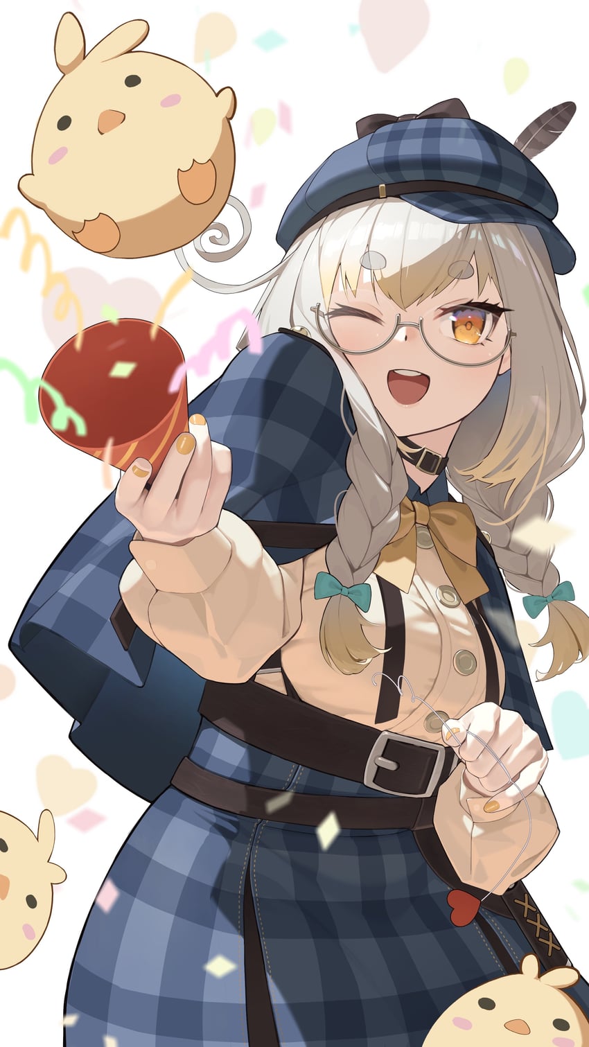 kanna yanagi (indie virtual youtuber) drawn by yohia