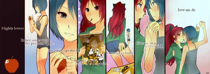 miki sayaka, sakura kyoko, tomoe mami, and charlotte (mahou shoujo madoka magica and 1 more) drawn by radiostarkiller