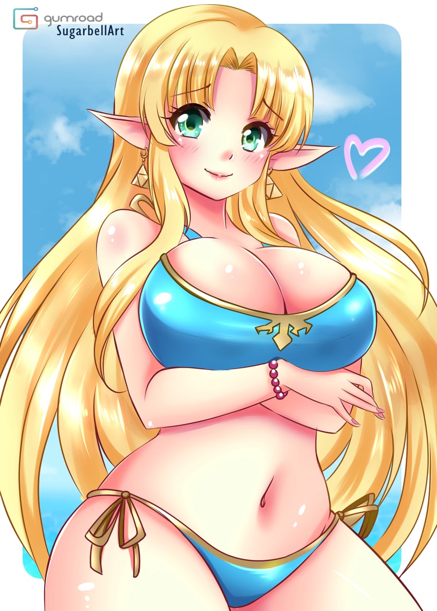 princess zelda (the legend of zelda and 1 more) drawn by sugarbell