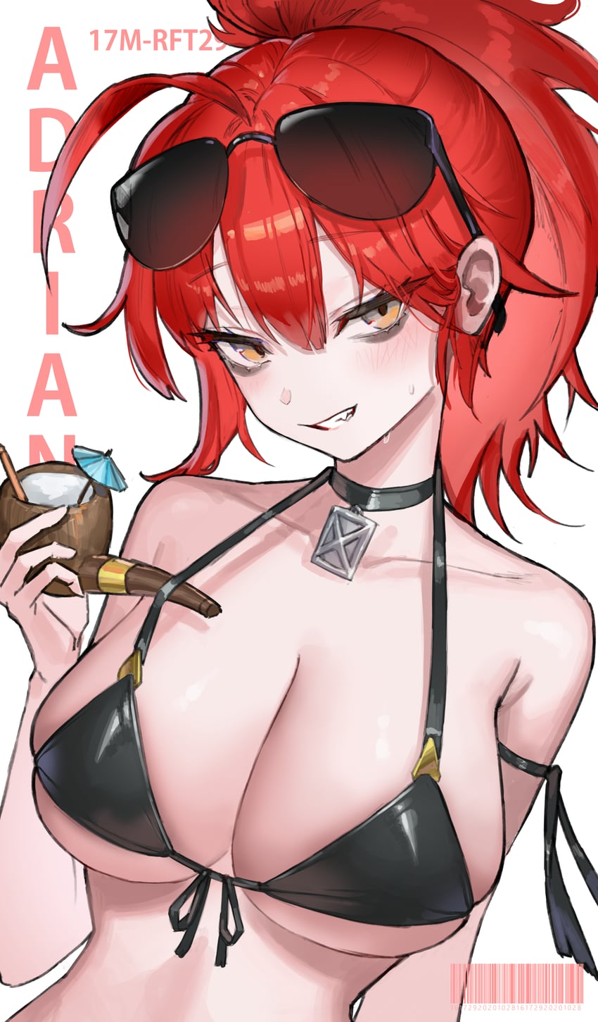 adriana rivera (black survival and 1 more) drawn by nooodle_y