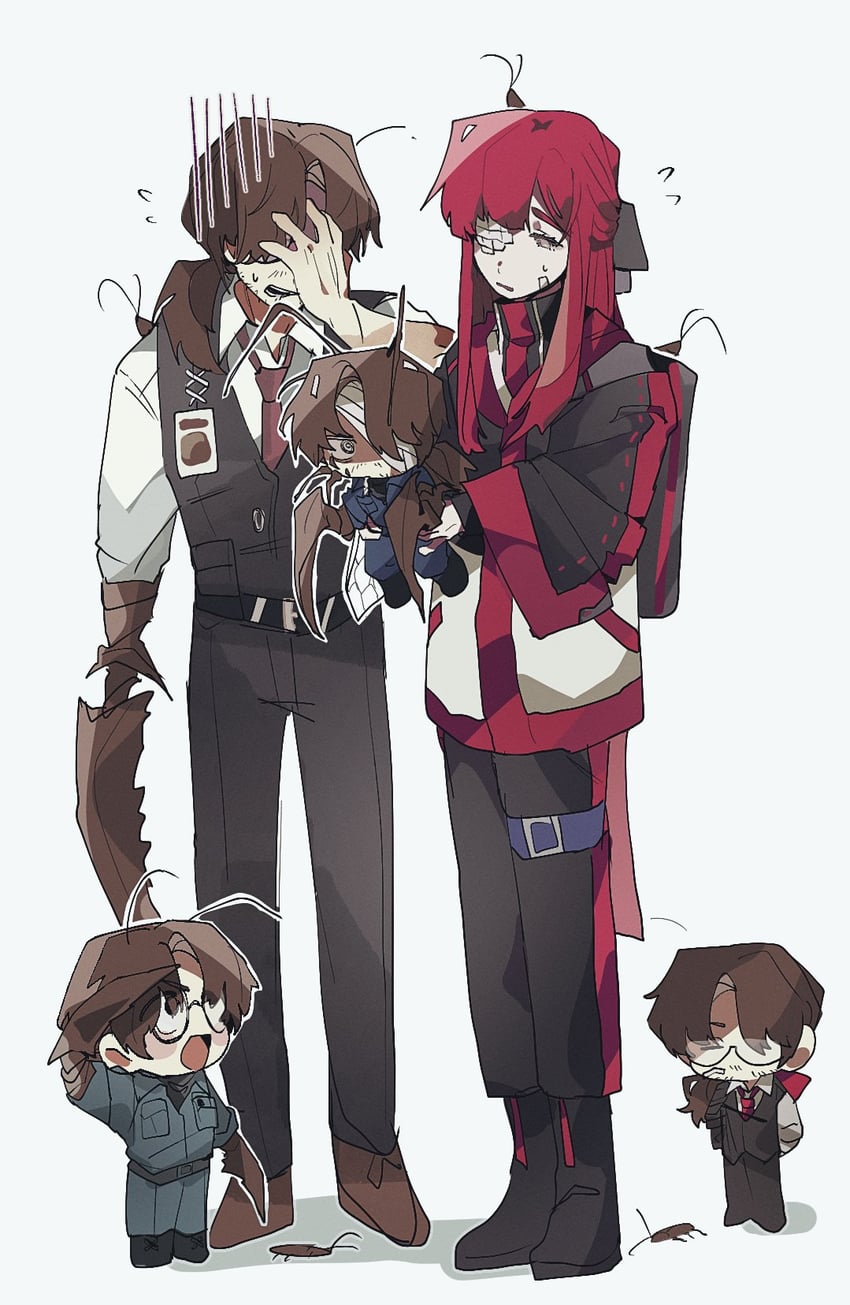 gregor and yuri (project moon and 1 more) drawn by gmno_6