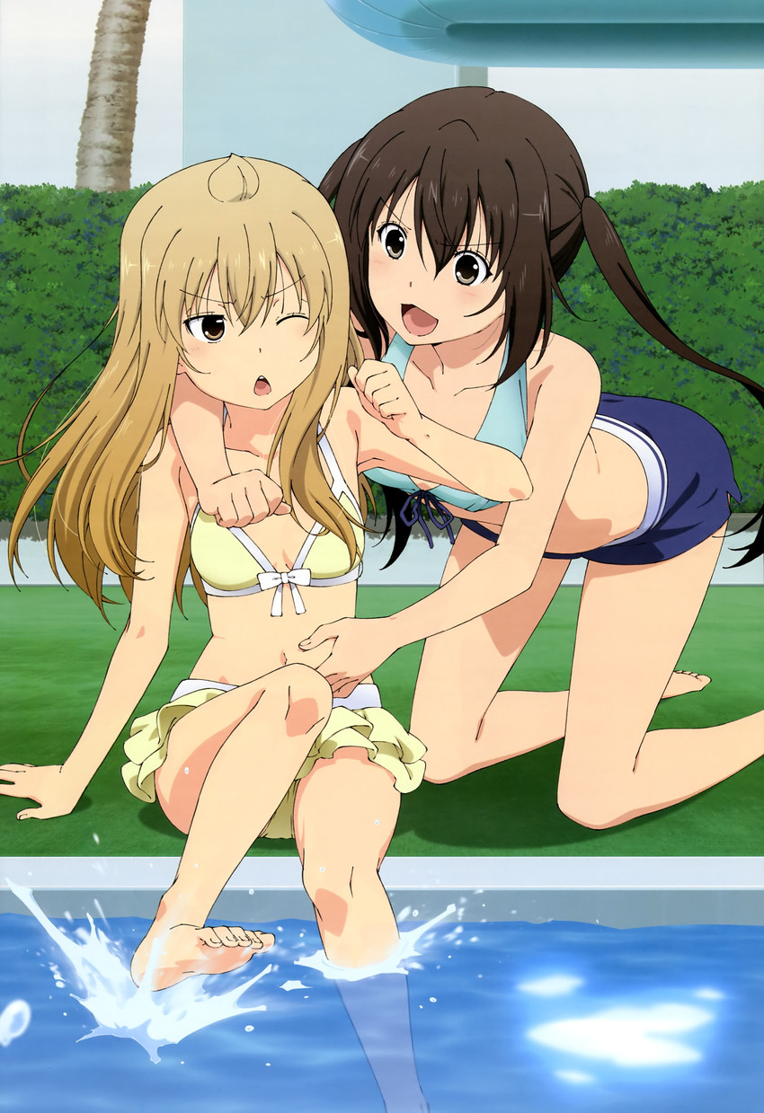 minami kana and minami chiaki (nyantype and 1 more) drawn by tsujikami_ayaka