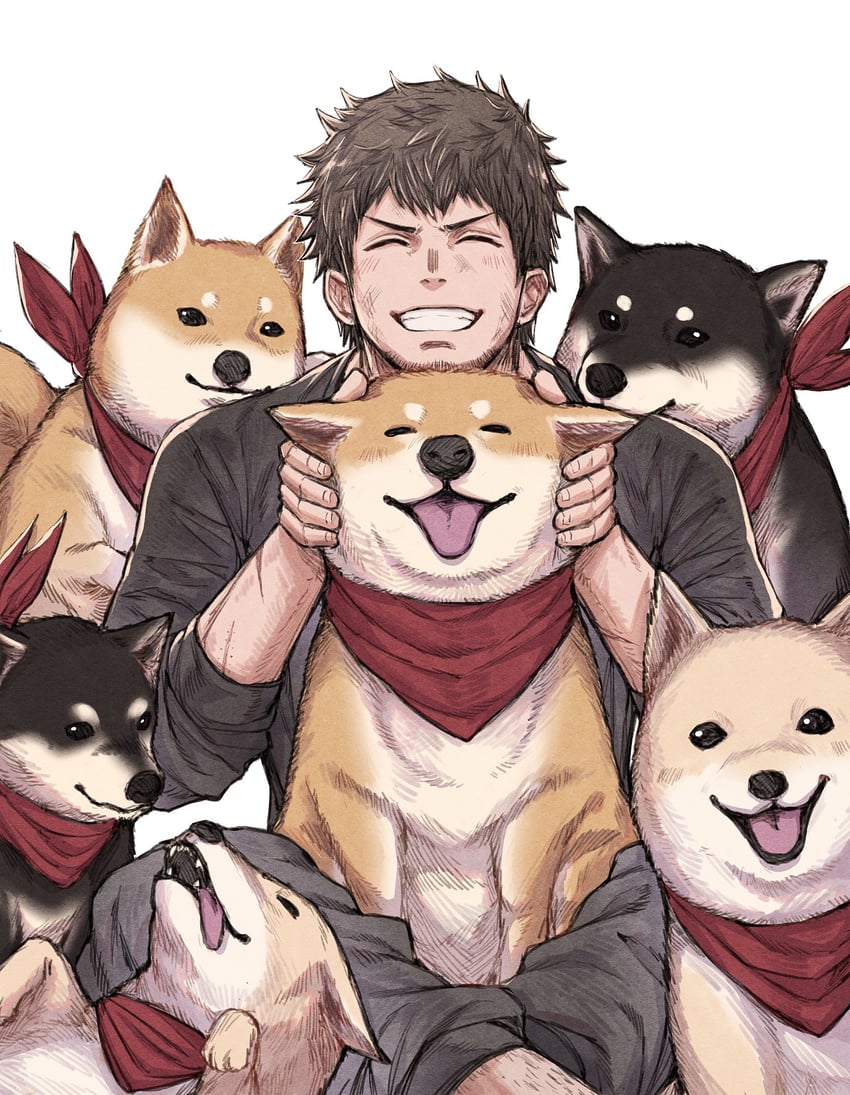 ardbert hylfyst (final fantasy and 1 more) drawn by zanki