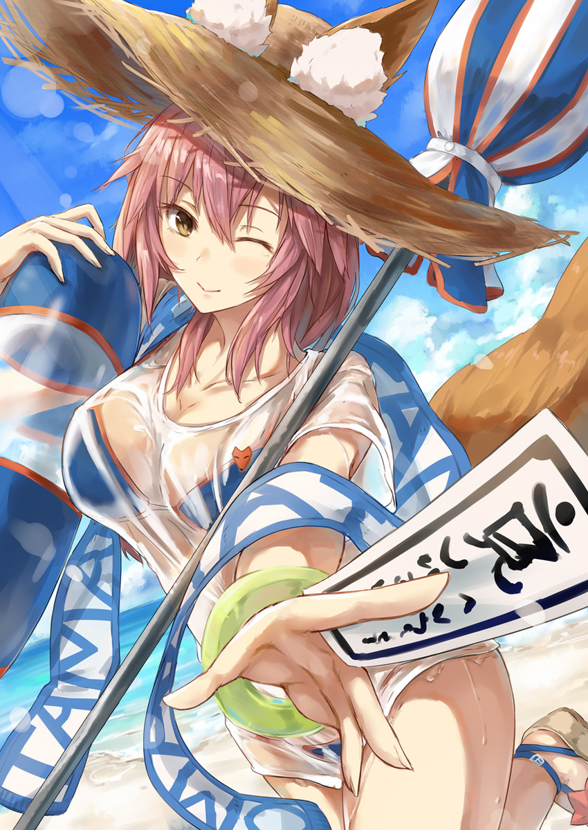 tamamo and tamamo no mae (fate and 1 more) drawn by gohei_(aoi_yuugure)