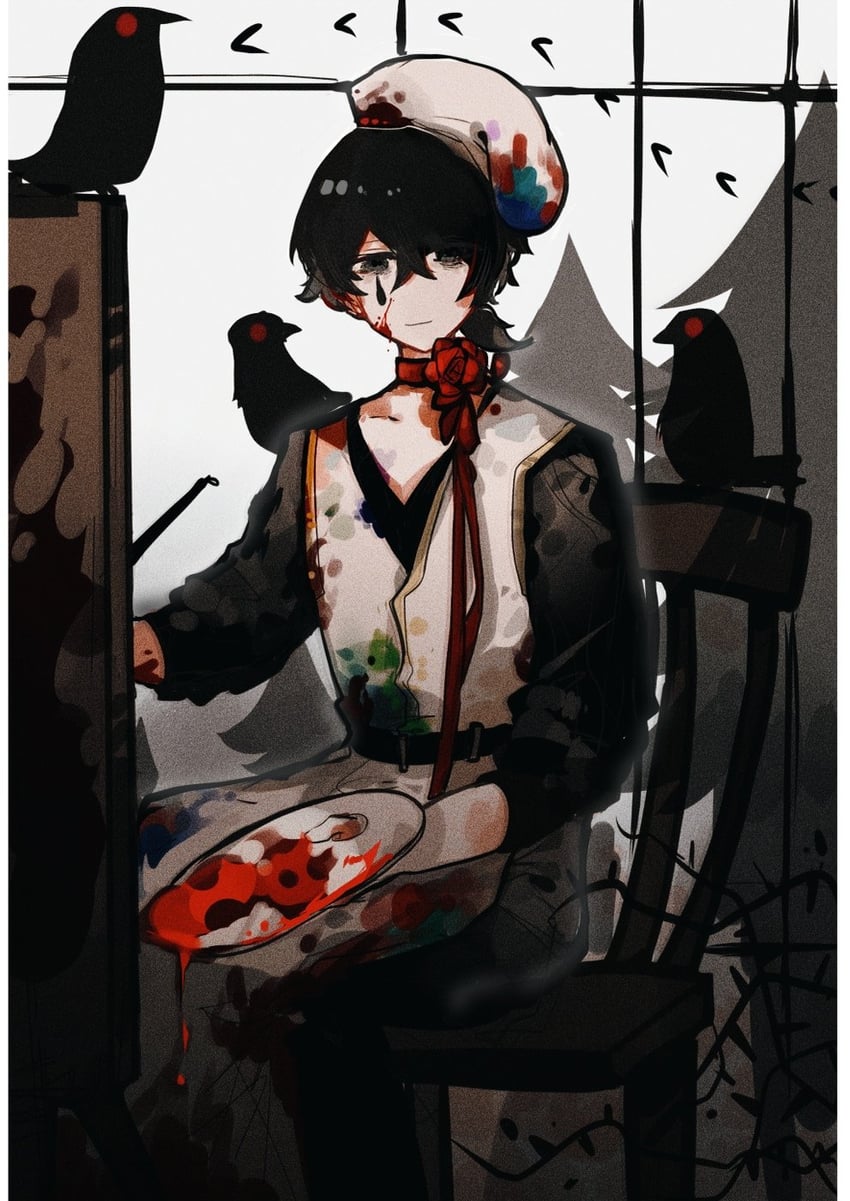yi sang (project moon and 1 more) drawn by aislan