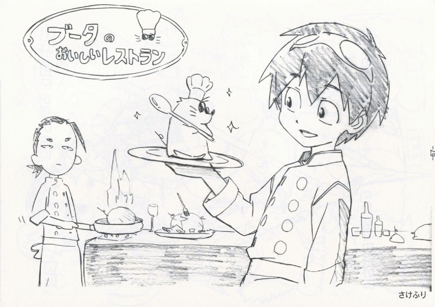 simon, boota, and rossiu adai (tengen toppa gurren lagann and 1 more)