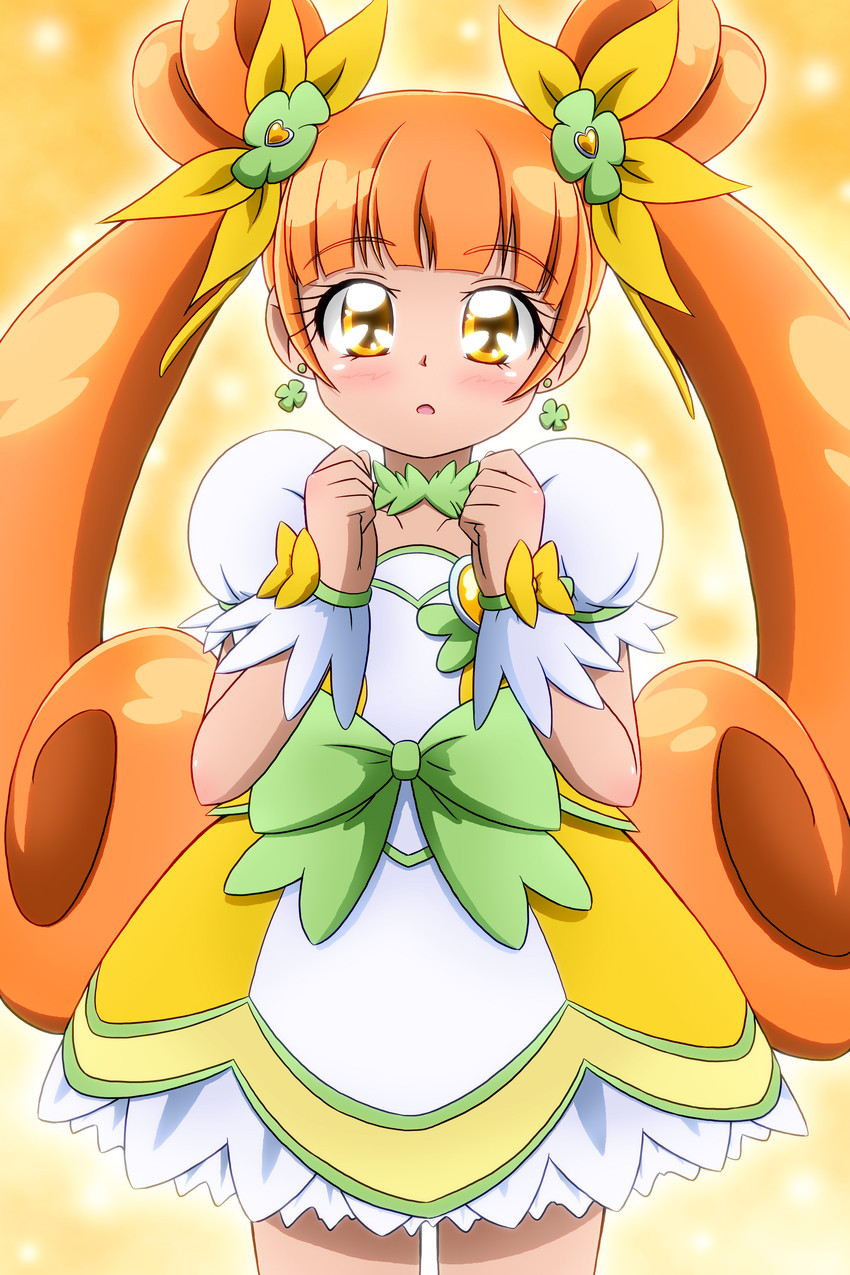 yotsuba alice and cure rosetta (precure and 1 more) drawn by kiyu_(doremi's_party)
