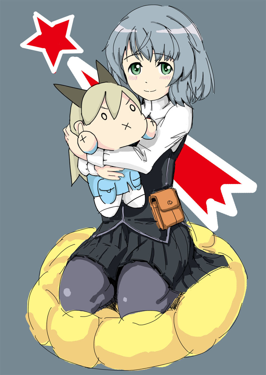 sanya v. litvyak and eila ilmatar juutilainen (world witches series and 1 more) drawn by slowstarter