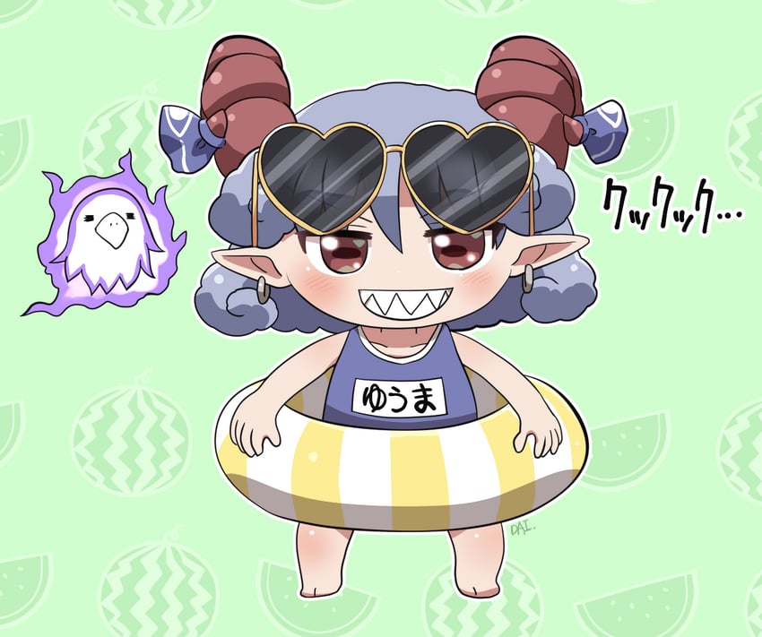 toutetsu yuuma and eagle spirit (touhou) drawn by rokugou_daisuke
