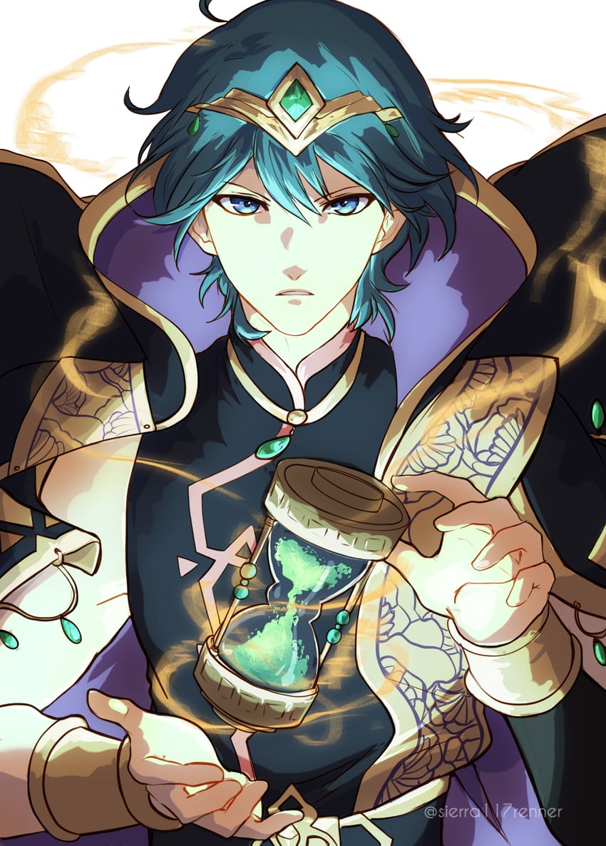 male byleth (fire emblem and 2 more) drawn by sierra117renner