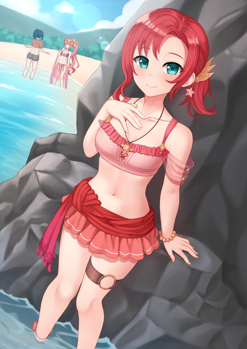 female kris, phina, and norne (fire emblem and 2 more) drawn by kurisu-kun
