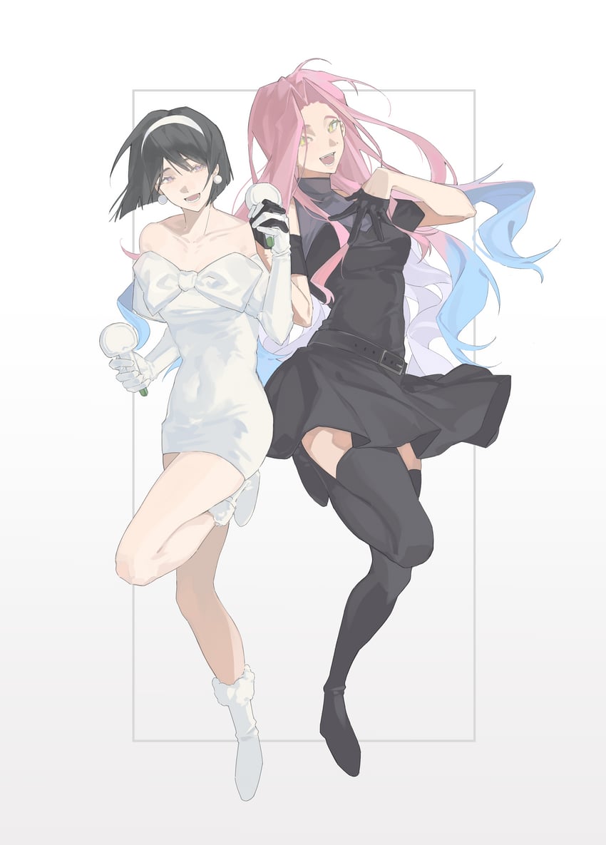 sua and mizi (alien stage) drawn by 1dr