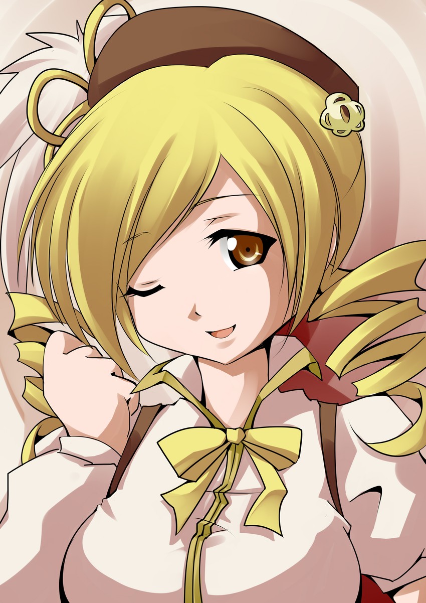 tomoe mami (mahou shoujo madoka magica) drawn by odyssey_(dolls)