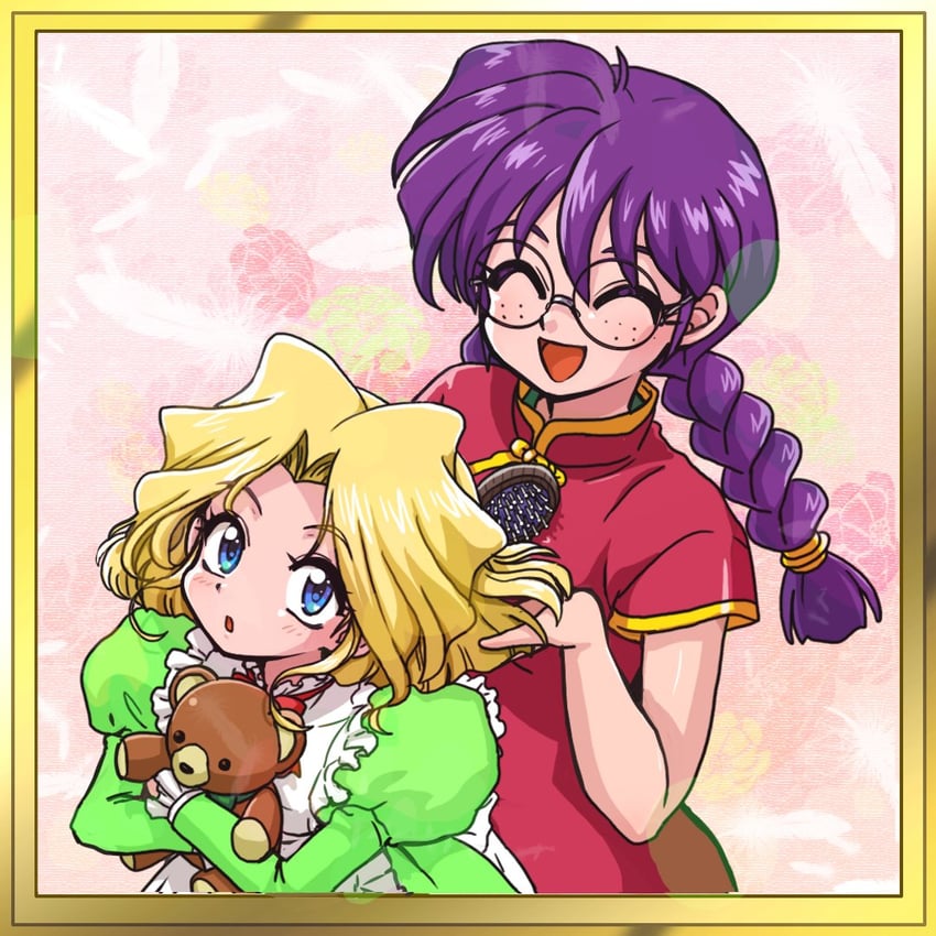 iris chateaubriand and ri kouran (sakura taisen) drawn by wanta_(futoshi)