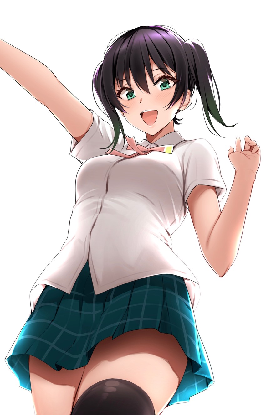 takasaki yu (love live! and 1 more) drawn by kitaku_(nakamachi_machi)