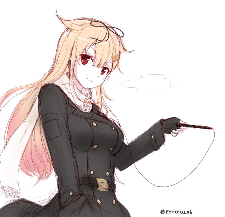 yuudachi and yuudachi kai ni (kantai collection) drawn by rence_(mjyoon1452)