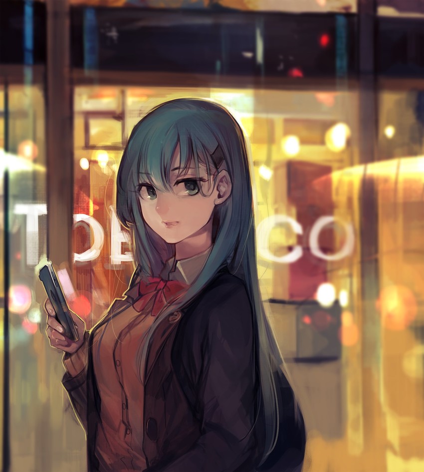 suzuya and suzuya kai ni (kantai collection) drawn by aika_warazu
