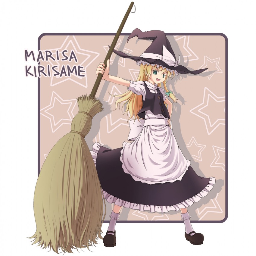 kirisame marisa (touhou) drawn by irigoma_(jikabi_baisen)