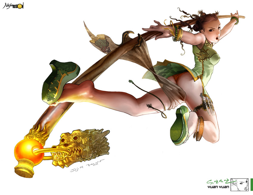 yuan yuan (original and 1 more) drawn by hoon and jujika_(artist)