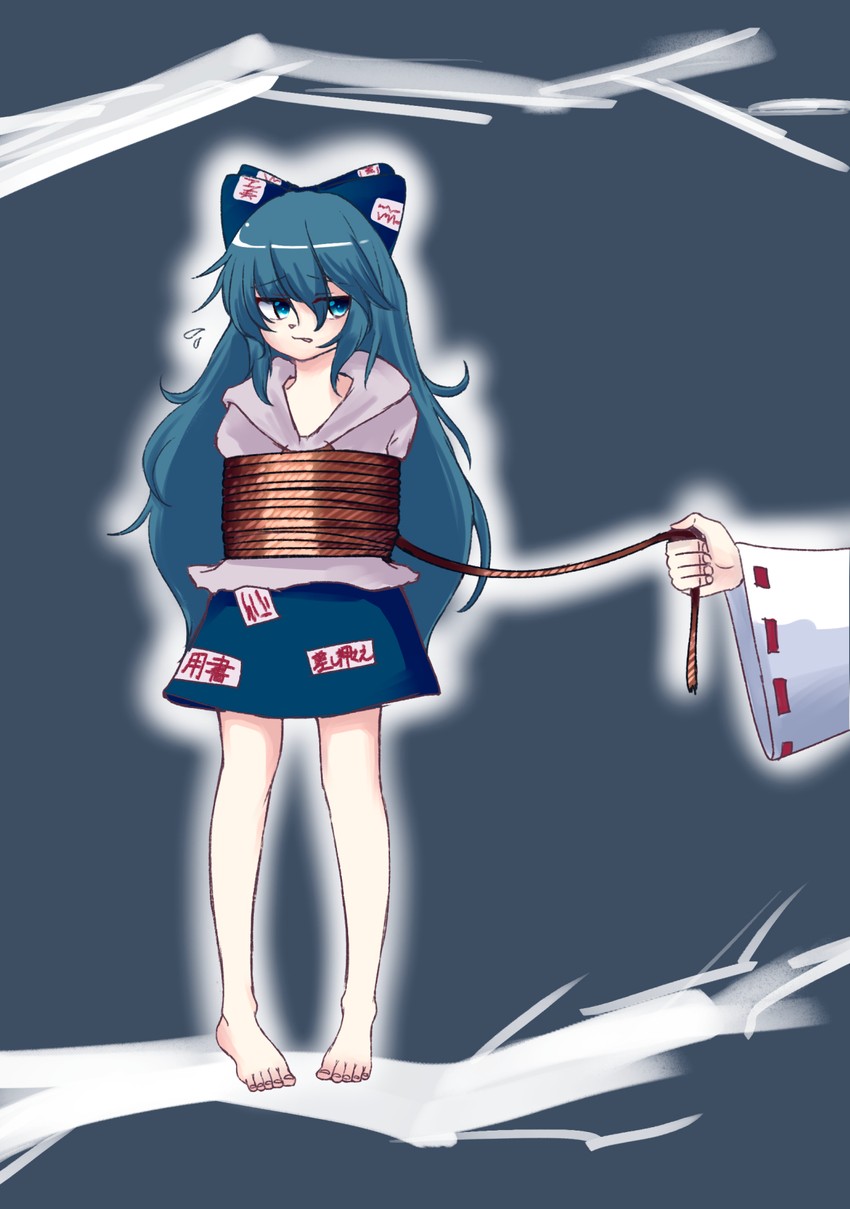hakurei reimu and yorigami shion (touhou) drawn by takeguchi_kouhei