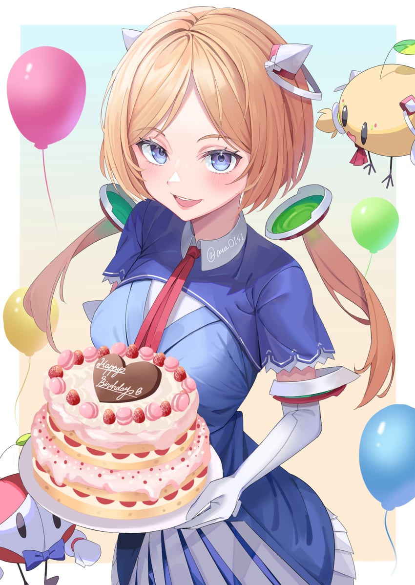 aki rosenthal and rosen-tai (hololive) drawn by awa_(awao141)
