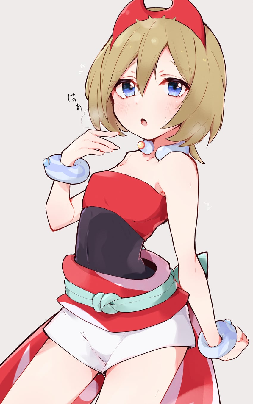 irida (pokemon and 1 more) drawn by kurokubo_(yakekubo)