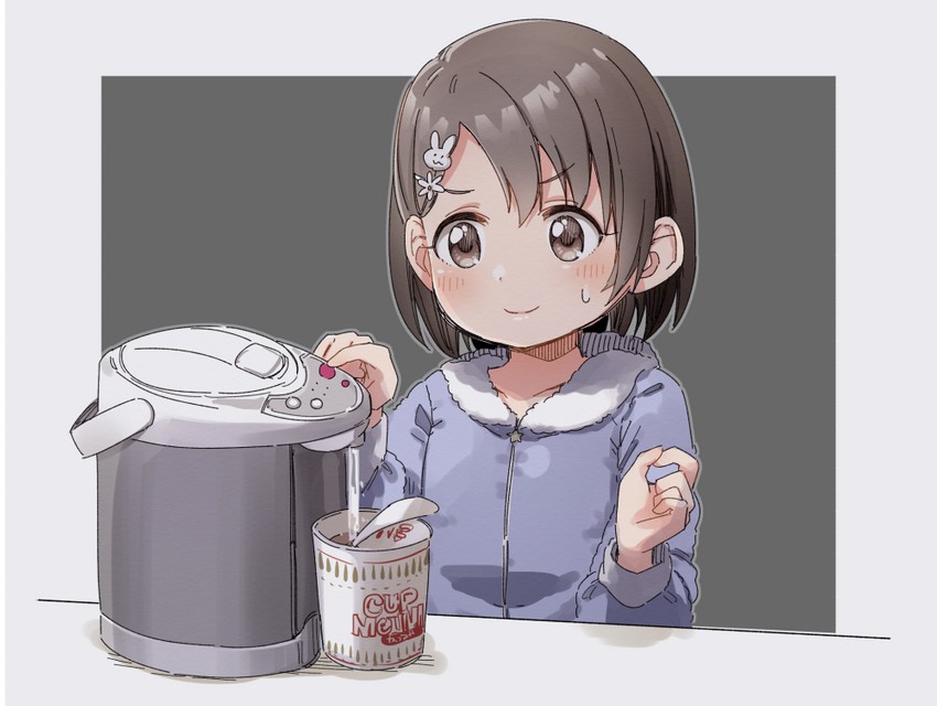 sasaki chie (idolmaster and 1 more) drawn by yukie_(kusaka_shi)