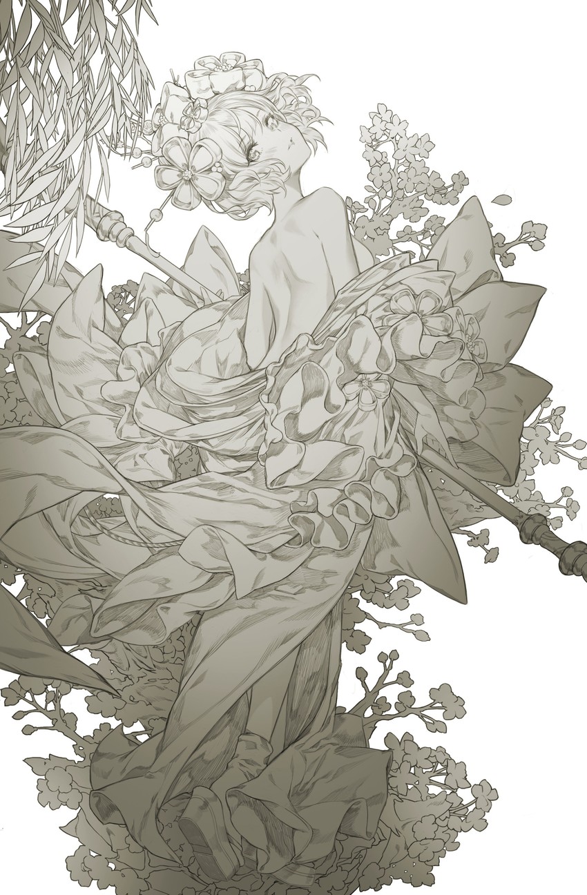 katsushika hokusai (fate and 1 more) drawn by kapa19