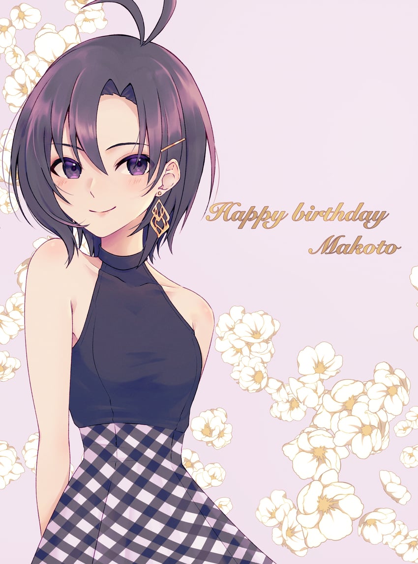 kikuchi makoto (idolmaster and 2 more) drawn by moka7ha
